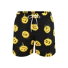 Summer Men's Shorts Smiling Face 3D Printing Hawaiian Beach Casual Surfboard Beach Shorts High Elastic Quick Dry Sweatpants 1