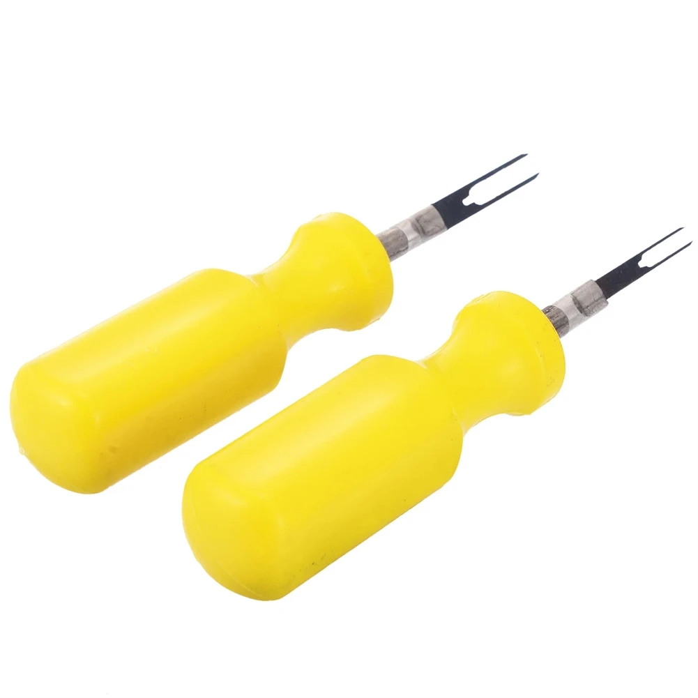 Car Terminal Tools 2Pcs/set 3MM 2MM Car Terminal Removal Tool Kit Wire Connector Pin Puller Car Repair Tool