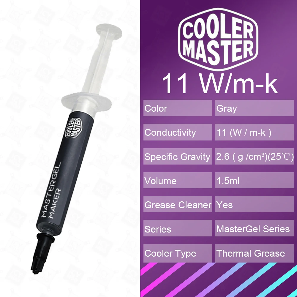 11W/mk High-performance Nano Diamond Thermal Cooler Master Conductive ...