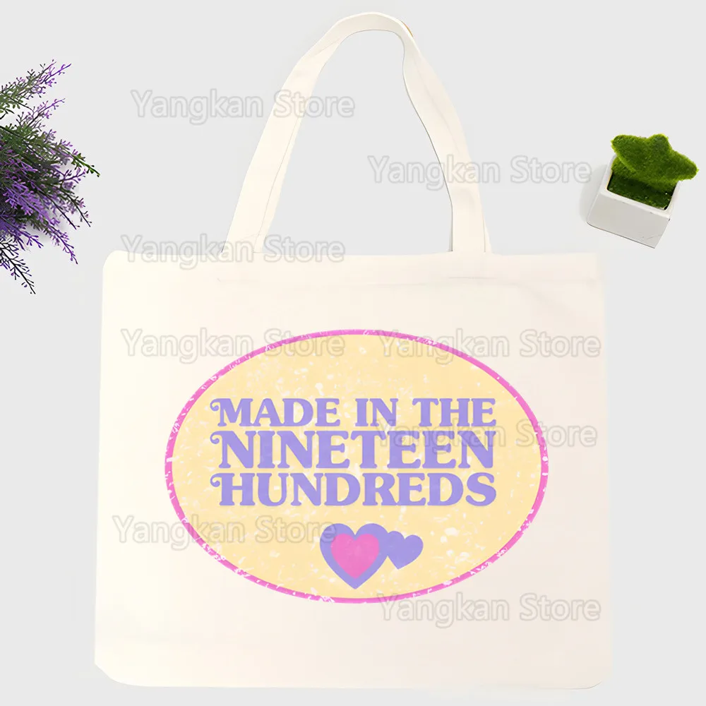 Borsa a tracolla in tela con cartoni animati Polly Pocket Donna Harajuku Divertente borsa shopper ecologica di grande capacità Bolsas De Tela - immagine 3