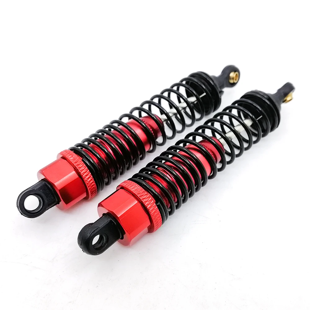 2-Piece 95mm Metal Shock Absorbers for 1/10 RC Off-road Vehicles
