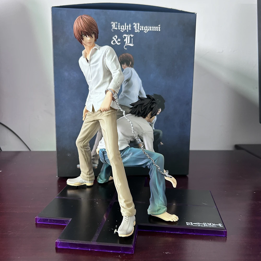 Zhongkaihua Death Note Figura L Lawliet Figura 13 CM Modello Anime Statua Divano Squat Sitting Natale Casa Scrivania Ornamento Decorazione di Compleanno Regalo Per Fan