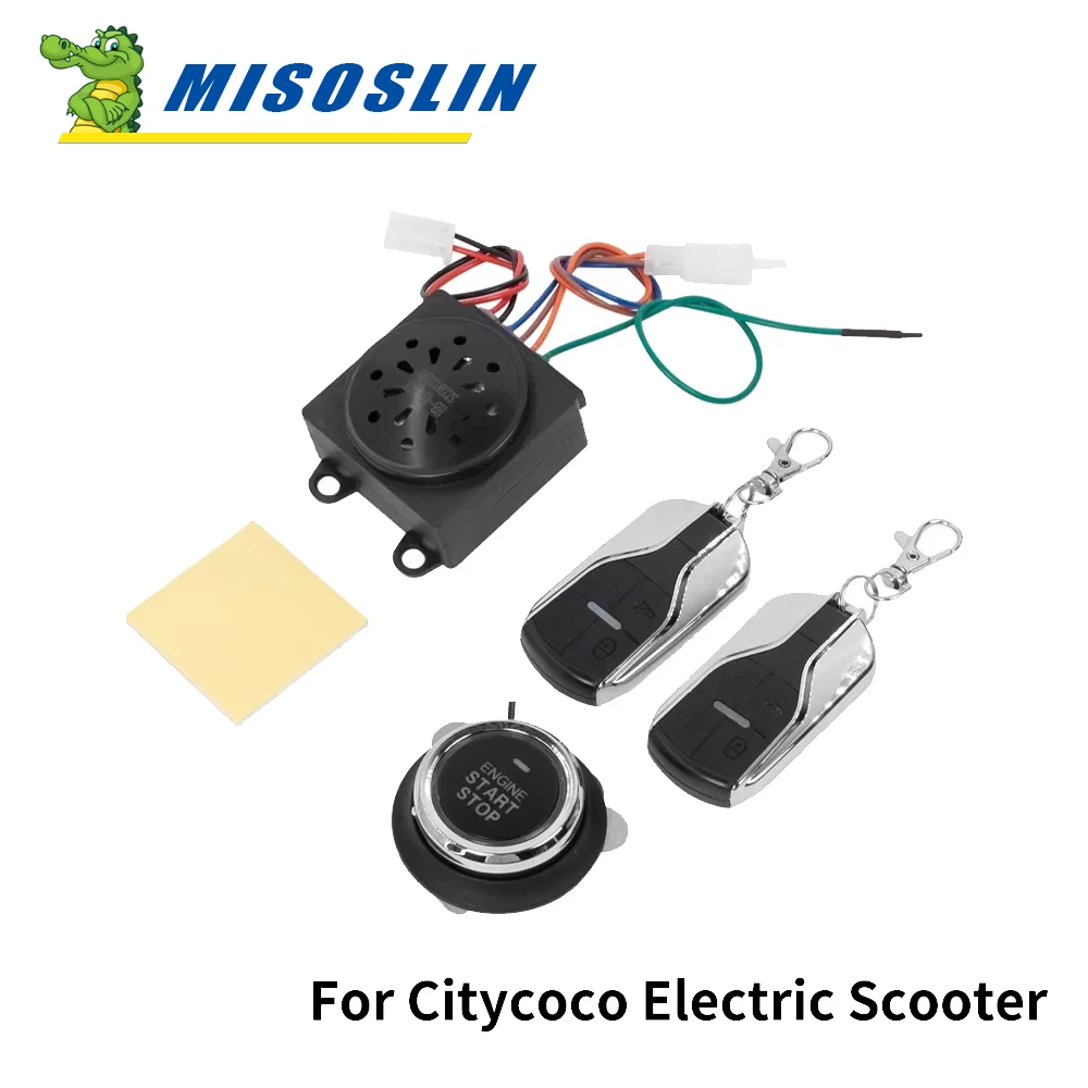 Electric Scooter 36V-72V One-key Start Anti-theft Device Remote Control Lock For Citycoco Modified Accessories Parts