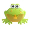 Outdoor Blowing Bubble Frog&Crabs Baby Bath Toy Bubble Maker Swimming Bathtub Soap Machine Toy for Children With Music Water Toy 4