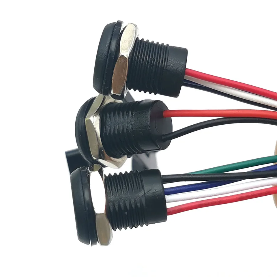 1 Pz 2/4/5pin USB-C Connettore Tipo-C Con Piastra Di Bloccaggio Dado Presa USB Femmina Impermeabile Porta Jack Di Ricarica Rapida Ad Alta Corrente - Foto 5