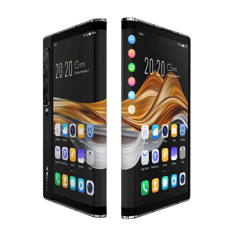 ROYOLE 5G 折りたたみ式スマートフォン本体 世界初の折りたたみスマホを作ったRoyoleはナゼ倒産したのか