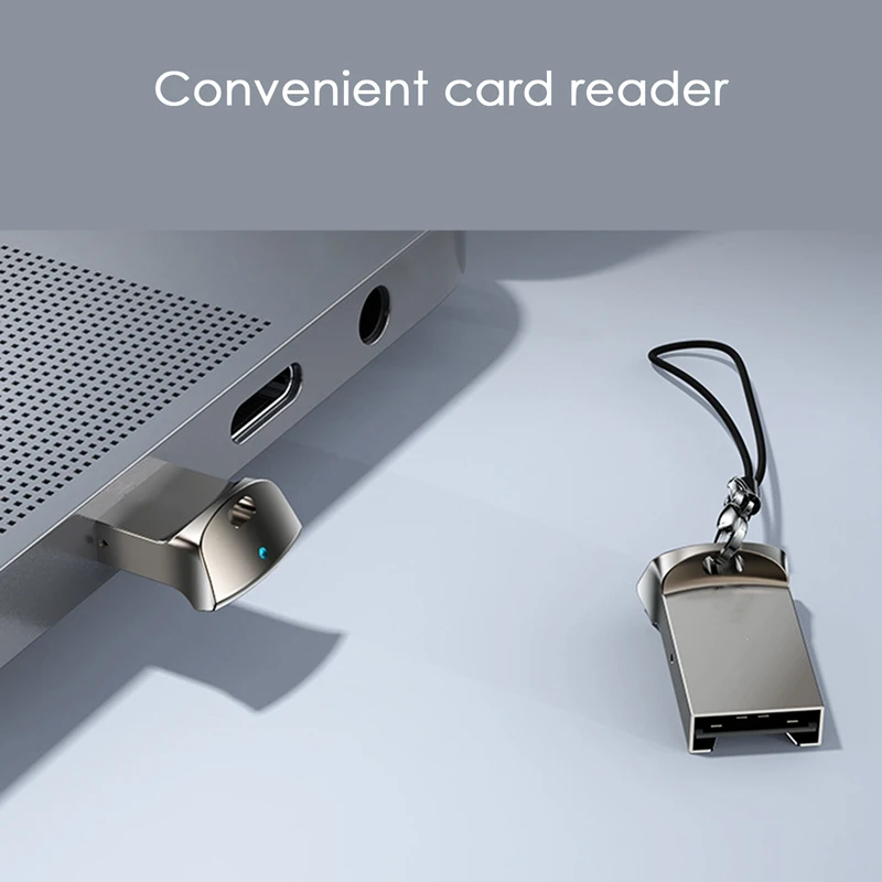 컴퓨터 자동차 오디오에 대 한 LED 표시기와 1 Pcs USB 컴퓨터 카드 판독기 어댑터
