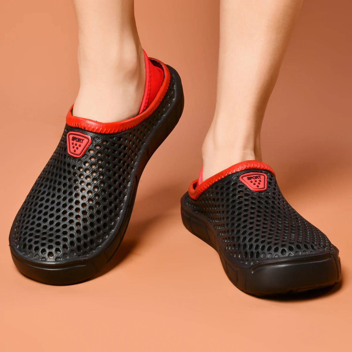 Men's Versatile Breathable Summer Clogs in Various Colors