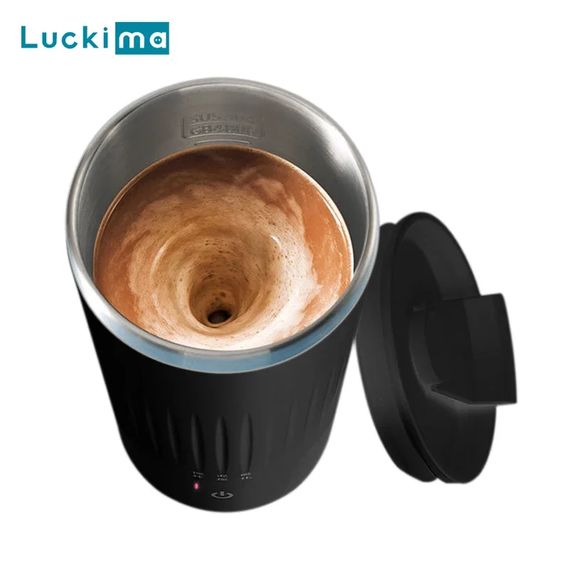 2 in 1 Coffee Cup Warmer Automatic Magnetic Stirring Mug for Home Office  USB Electric Mixing Cup Beverage Warmer Heating Plate - AliExpress