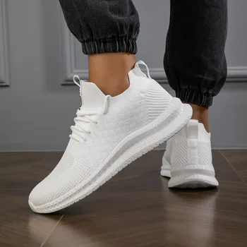YRZL Men Walking Shoes Lightweight Running Shoes for Men Breathable Mesh Sport Sneakers Comfortable Outdoor Zapatillas Hombre 1