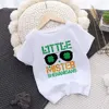 Mr Lucky Charm Print Kids T-shirt Children St. Patricks Day Shirt Boy Girl Clothes St. Patricks Day Toddler Outfits Shirts Gift 4