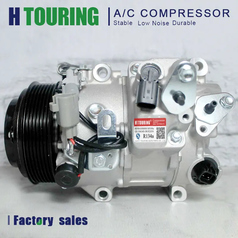 

Car ac compressor for Toyota Aurion Presara 2012-2017 GSV50 8832006160 8832033260 88320-06190 8832006190 8832033240 88320-33240