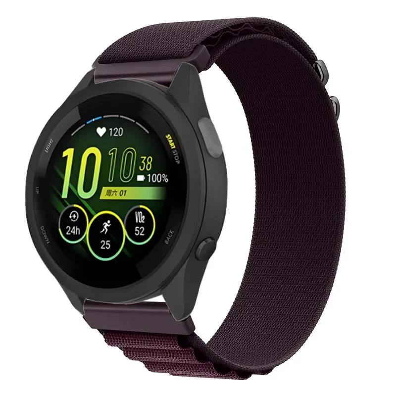 Nylon Loop Strap - Comfortable Wristband, 22mm/20mm