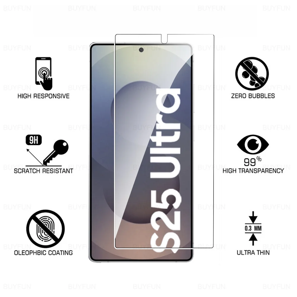 8-in-1 HD Tempered Glass Camera Screen Protector