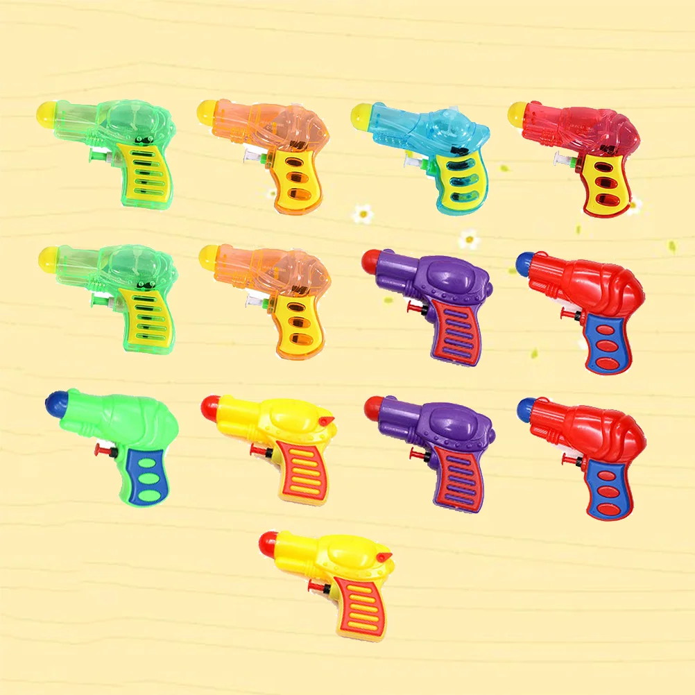 

13 Pcs Summer Water Guns Kids Outdoor Playset Kids Water Beach Water Guns Kids Bath Toys Mini Pool Water Guns