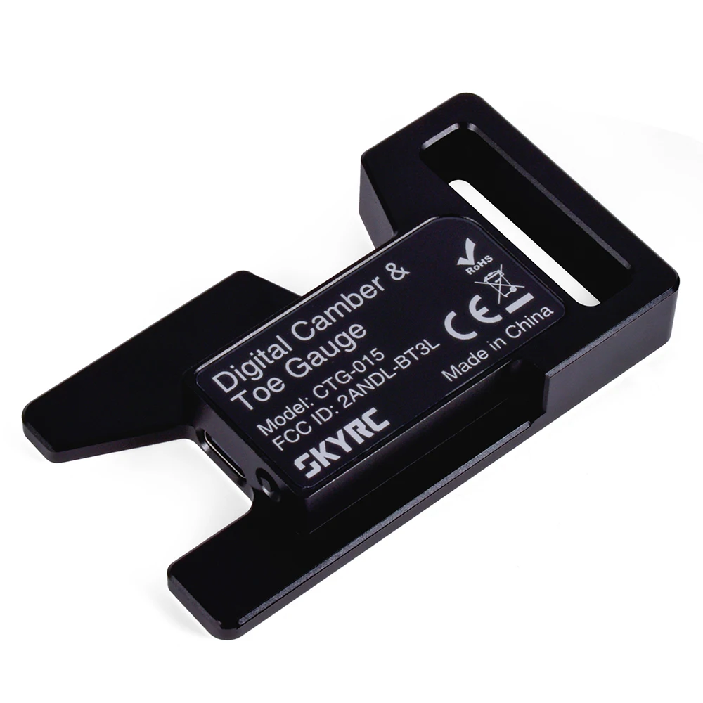 Bluetooth RC Camber Gauge 1/8 1/10 - High-Precision Wheel Alignment Tool