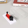 1:64 Scale Car Model Display Box Transparent Acrylic Dustproof Case Hard Cover Collectible Miniature Figure Toy Protection 6