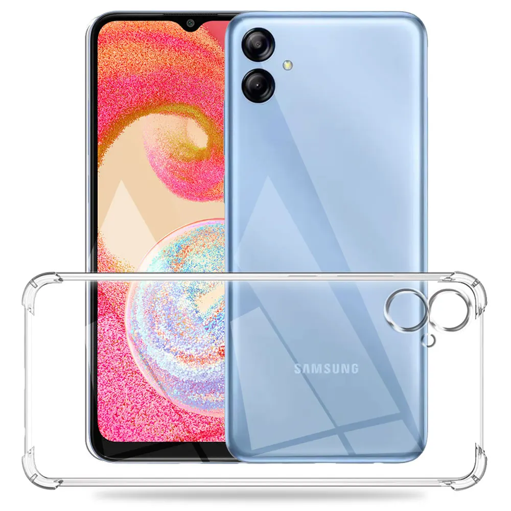 Shockproof Clear TPU Airbag Phone Case - Soft Silicone Transparent Cover