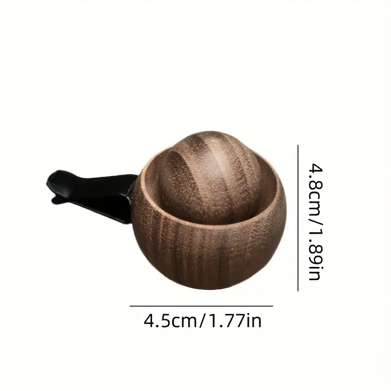 Natural Wood Aromatherapy Diffuser for Home & Car - Mini Cute Fragrance Enhancer for Any Room