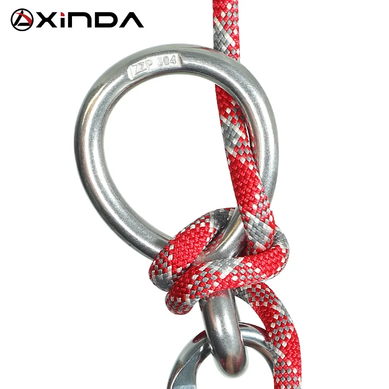 XindaOutdoorClimbingDescender8ShapeDescentControlDevicefor