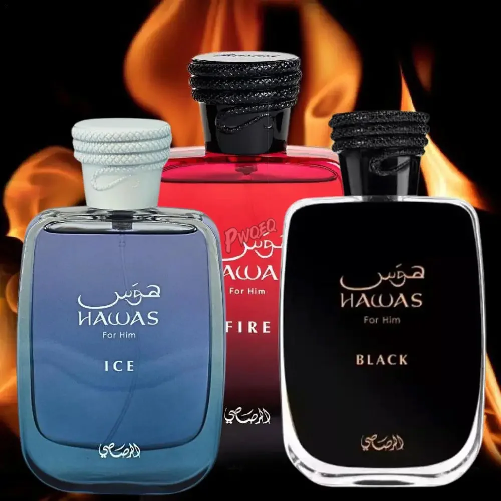 100 مللي عطر رجالي يدوم طويلاً شهم أو دو برفوم رذا...