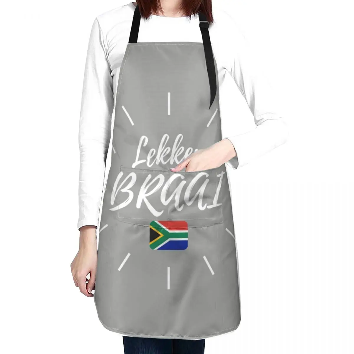 Lekker Braai - South Africa Apron christmas decoration chef costume