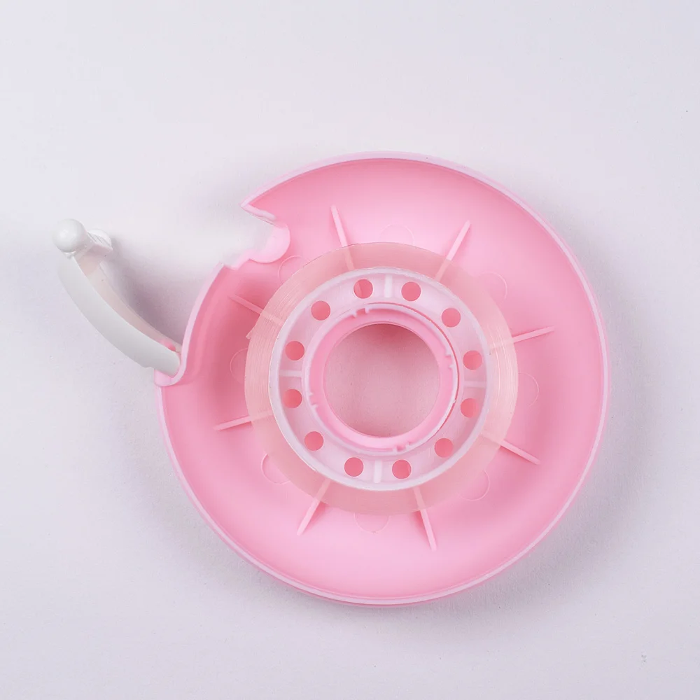 Eyelash Extension Tape Cutter Round/Heart Cutter Dispenser Adhesive Tape Holder Grafting Eyelash Plastic Tapes Cutting