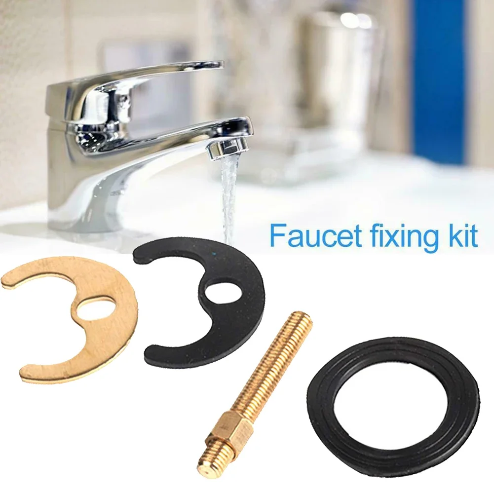 High Quality New Practical Tap Fixing Set Basin Mount Kit Adapter Assembly Bracket Bolt Kitchen Part Pin Monobloc