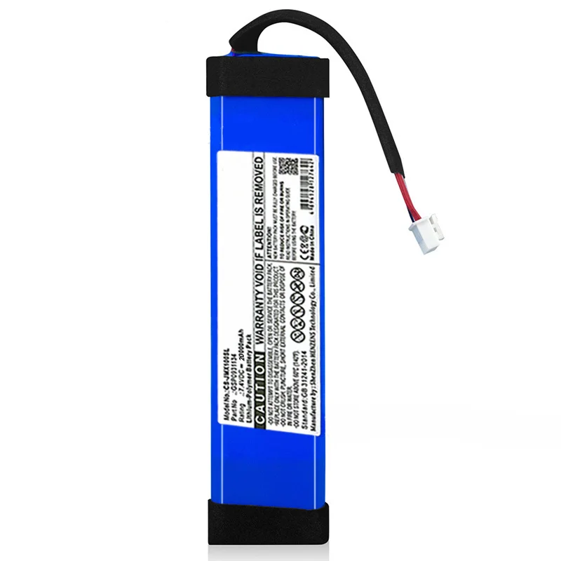 Rechargeable Battery 7.4V 5000/20000mAh Battery GSP0931134 Speaker Battery for JBL XTREME / Xtreme 1 / Xtreme1 wireless bluetooth Batteries