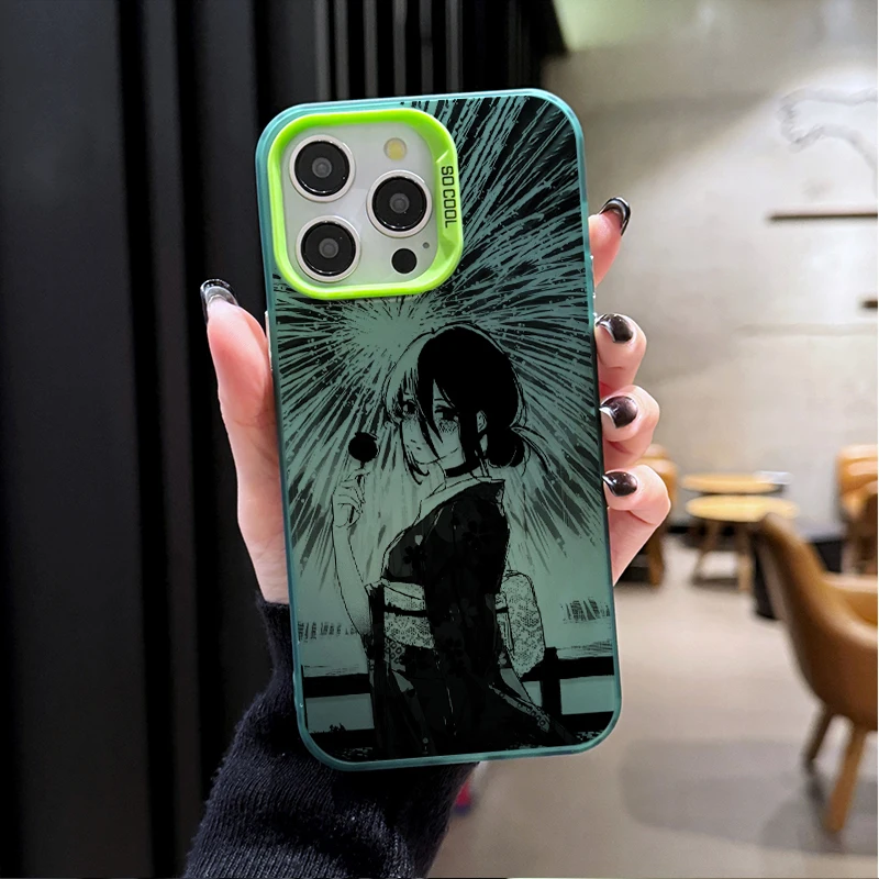Kawaii Reze Anime Chainsaw Man Cute Phone Case Cover