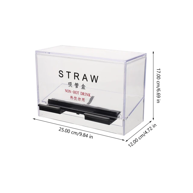 Plastic Straw Dispensers-Storage/Pencil Holder