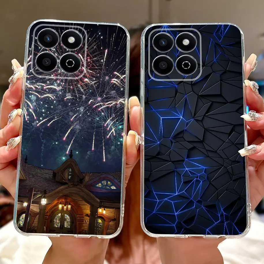 Luxury Marble Painted Soft Clear Silicone Protective Cover