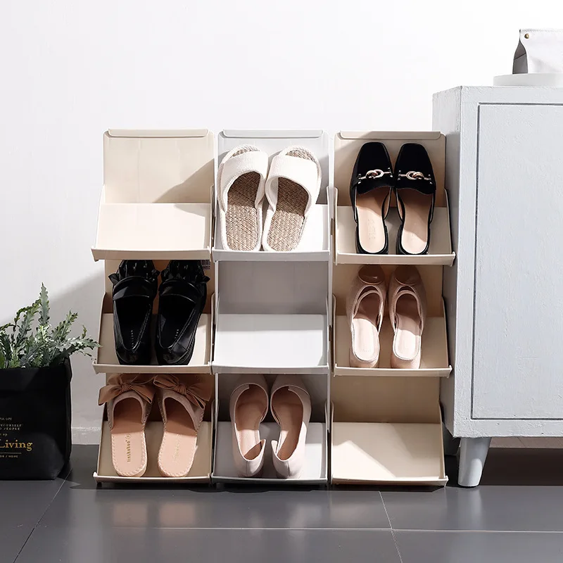 Simple And Modern Shoe Rack Multi-layer Shoe Storage Hooks On Both Sides Shoe  Rack Organizer A Variety Of Optional Boots Holders - Shoe Hanger -  AliExpress