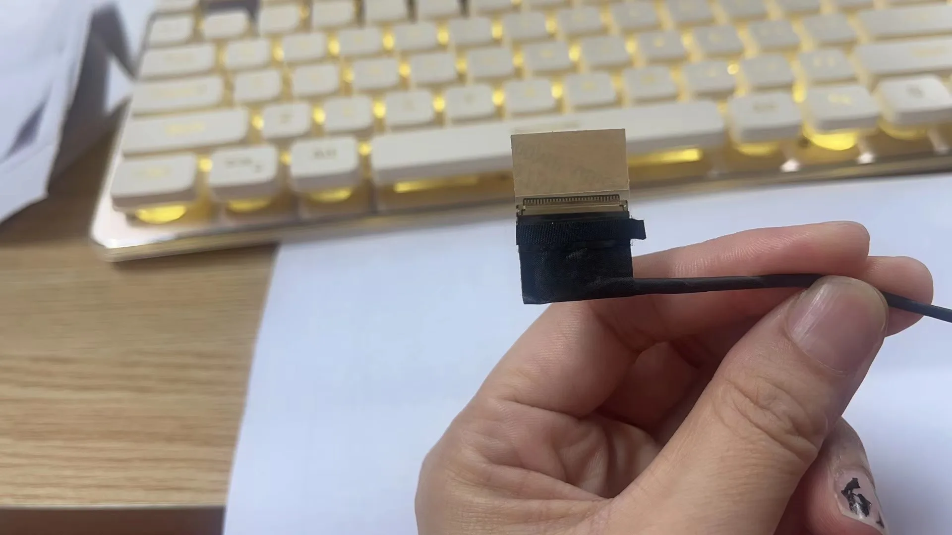 Cavo Flat LCD Per ASUS ZenBook UX431F E Modelli Simili - 30 PIN, Ricambio HQ21310309000 - Foto 2