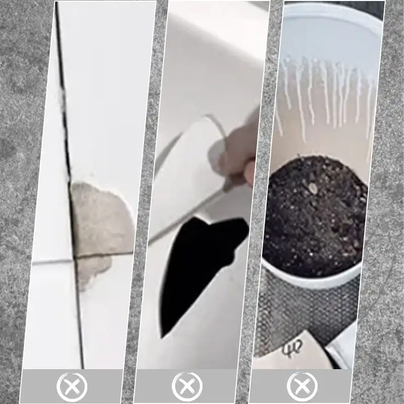 85g Multifunctional Tile Stone Crack Repair Kit Ceramic Floor Tiles Potholes Repair Paste Floor Cracks Traceless Agent