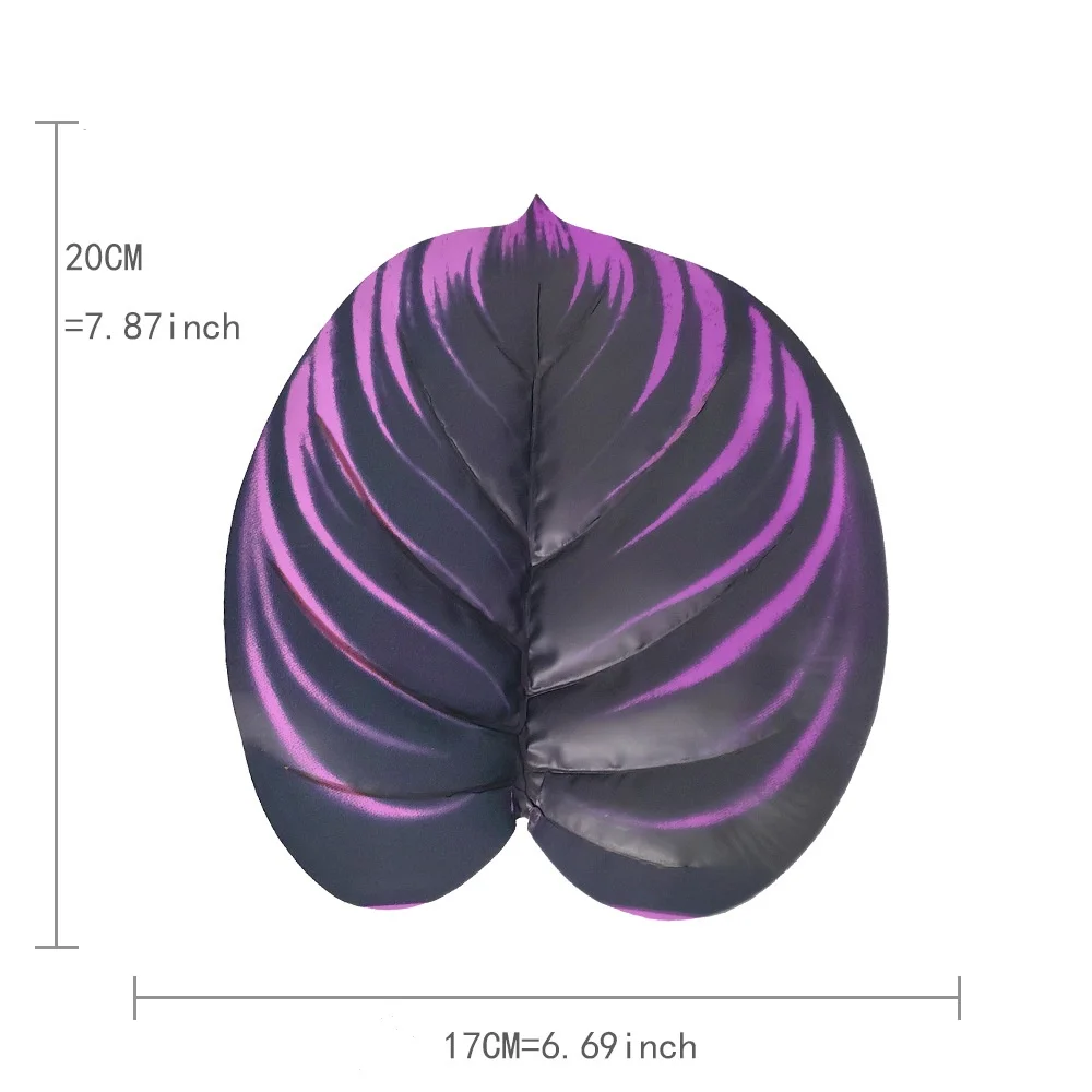 Purple Leaf Decorative Artificial Plant