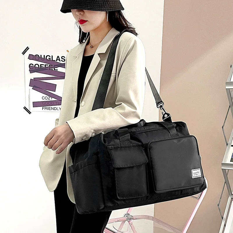 

Oxford Travel Tote Bag Women's Business Travel Luggage Bags Large Capacity Handbags Shoulder Crossbody Bags Yoga Fitness Packs