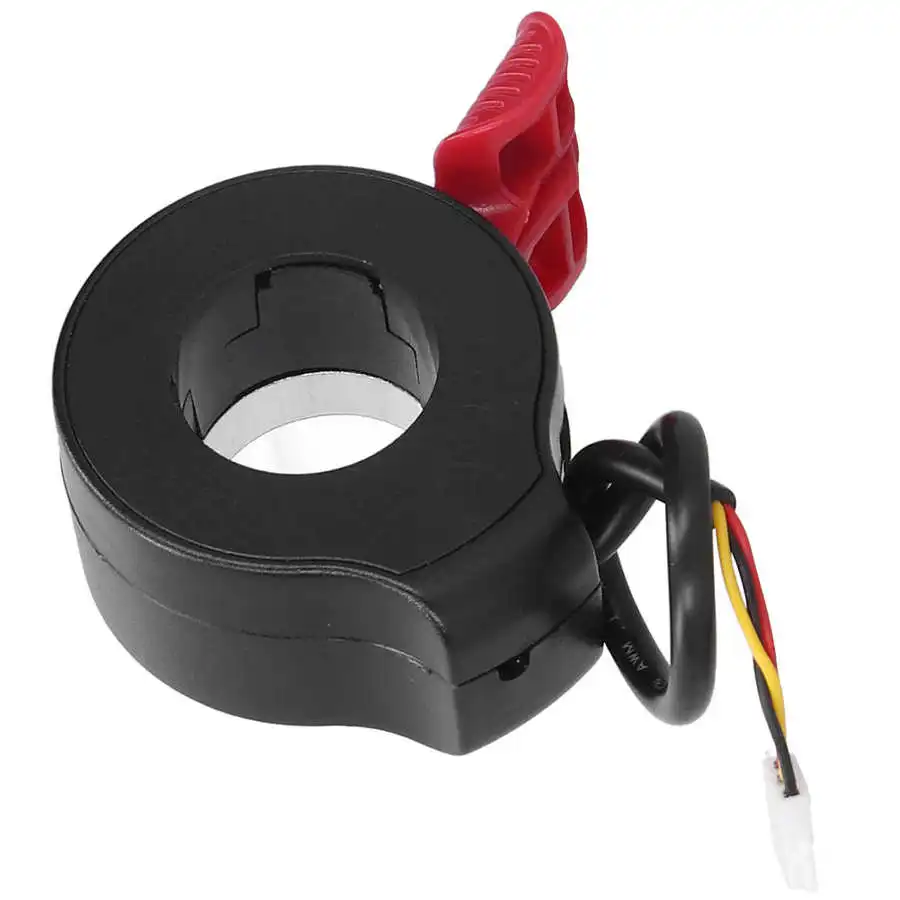 Electric Bike Throttle Electric Bike Parts Electric Scooter Parts Electric Scooter Thumb Throttle Accelerator Scooter Speed Finger Throttle Hall Sensor Accelerator Grip E-Bike