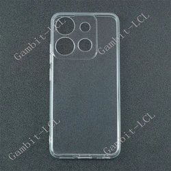 Coque arrière protectrice en TPU souple antichoc - Étui durable