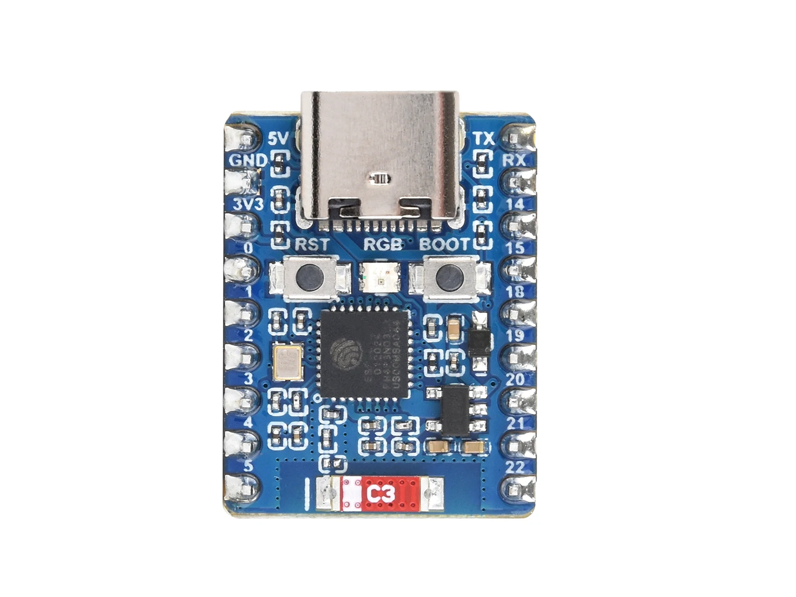 Waveshare ESP32-C6 ̴  , ESP32-C6FH4   μ, 2.4GHz WiFi 6  Bluetooth 5 ũƮѷ