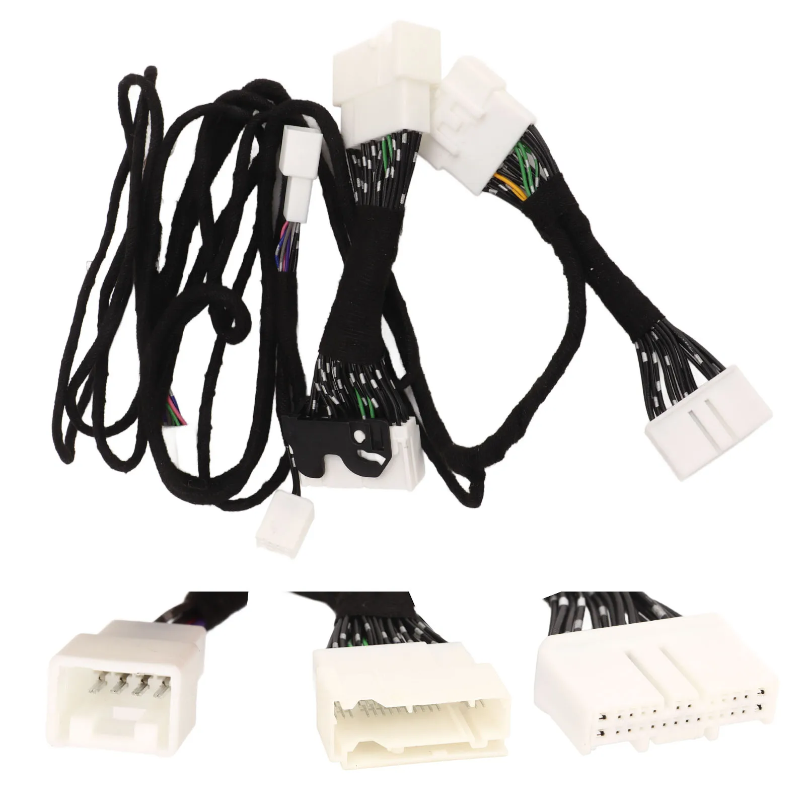 Car Inactive Speaker Activation Wire Harness Audio Modification Cable Harness Kit Replacement for Model 3 LHD