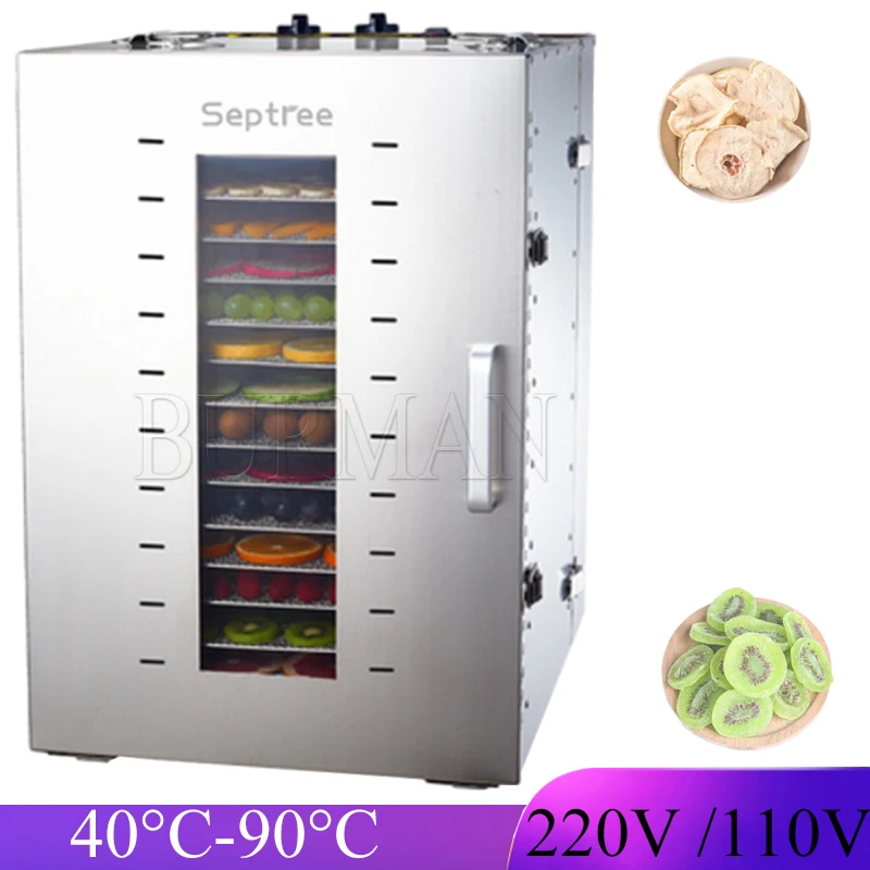 

16 Layers Food Fruit Dryer Stainless Steel Commercial Household Vegetables