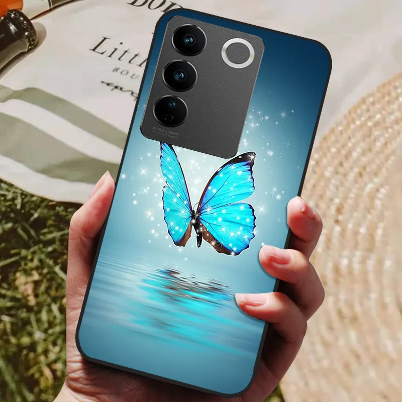Sleek Black Silicone Phone Case - Durable TPU Protective Cover