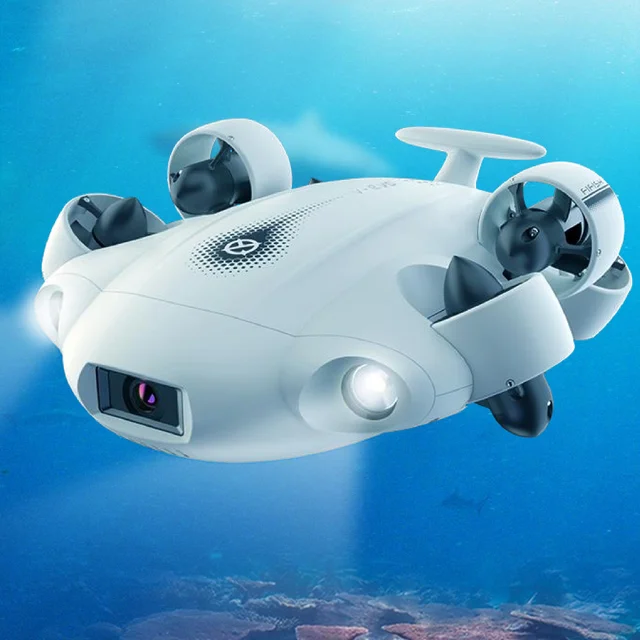 Fifish 100m Underwater Mini Rov Robot Fish Finder Drone 4K Camera