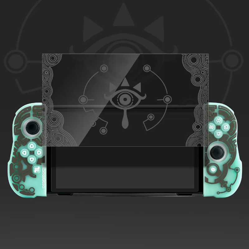 Riposo Shadow 9H Pellicola Protettiva In Vetro Temperato Duro Full Display Screen Protector Cover Per Nintendo Switch Oled Ns Protection