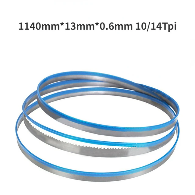 Lame Per Sega A Nastro 1575 Mm X 6.5 Mm - 12 TPI, Conf. Da 2, Per Legno E Plastica, Compatibile Lumberjack BS228 - Foto 9
