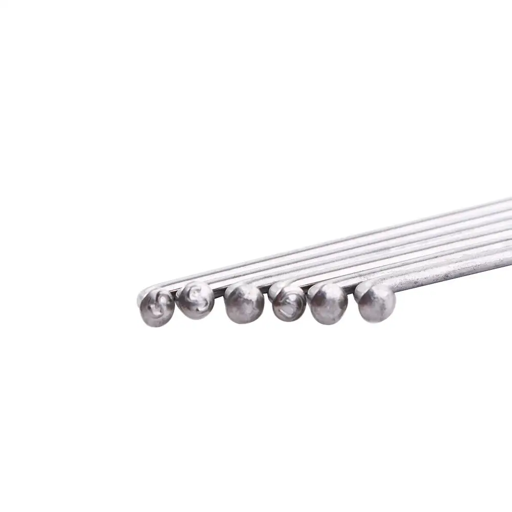 Bicycle Spokes Bike Spokes Nipples High Strength Flexible 700C Wheels Road Bike 26inch Mountain Bike Bicycle Spokes Stainless Steel