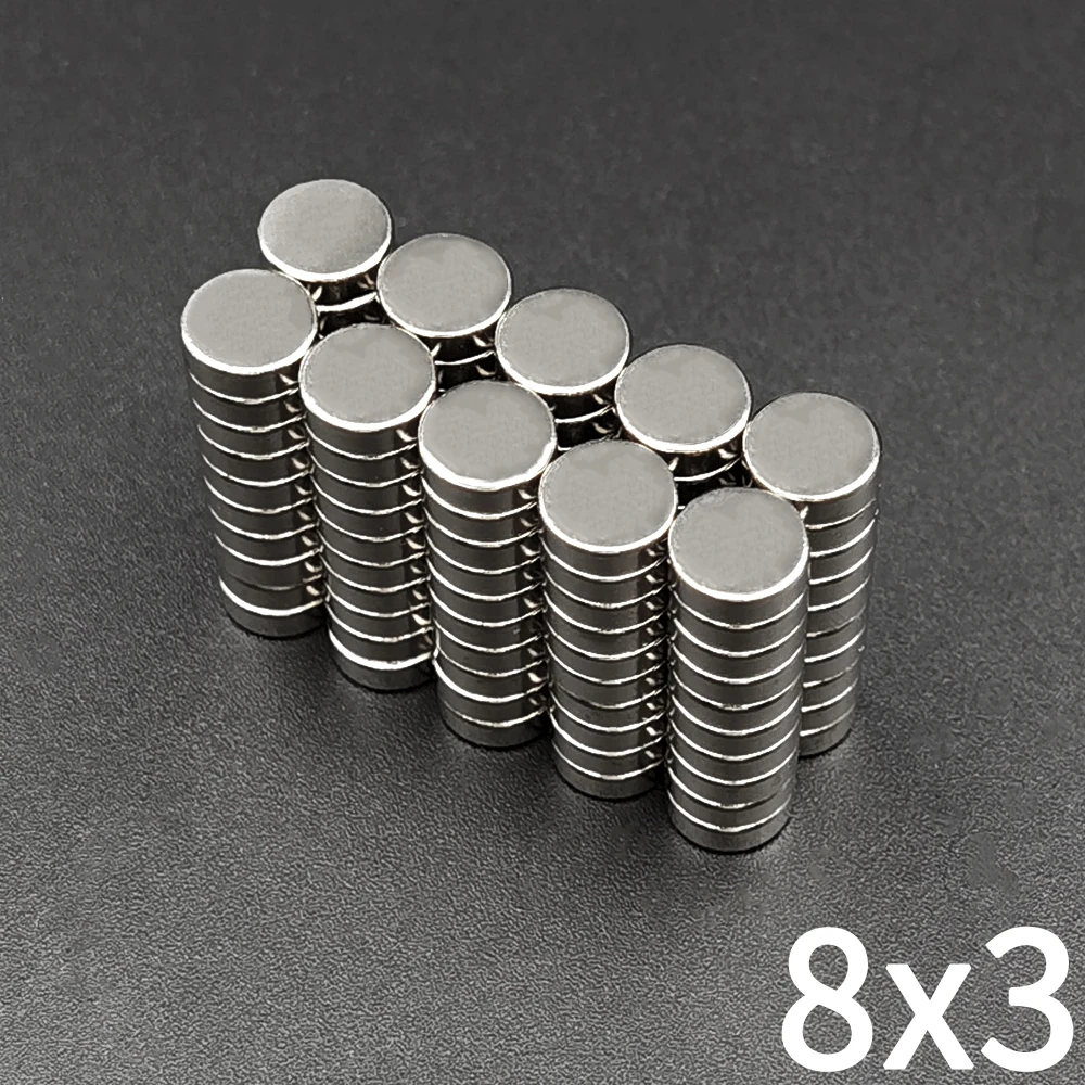 Ultra-Durable Powerful Disc Magnets for Fridge, DIY Projects, and Crafts