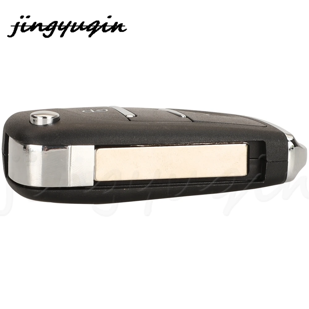 2 Buttons Modified Smart Remote Key Fob 434MHZ ID46 PCF7961 Chip For Citroen C2 C3 Berlingo Peugeot 307 306 406