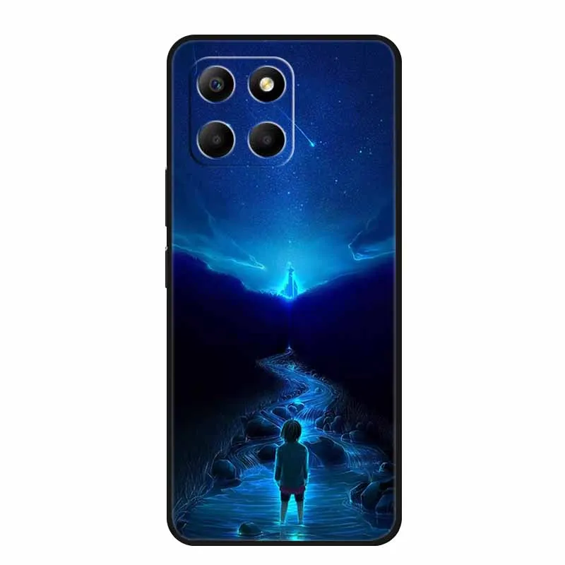Shockproof Black Silicone Soft Phone Case